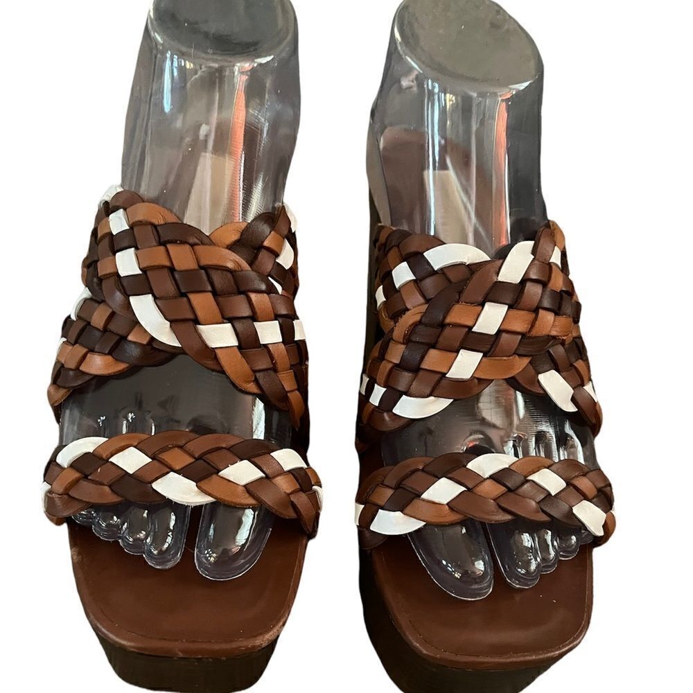 MICHAEL👠Kors Platform Sandals - Picture 2 of 15